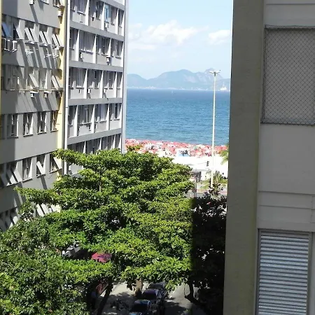 Vista Lateral Praia De Copacabana Río de Janeiro Exterior foto