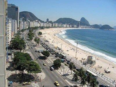Apartamento Vista Lateral De Copacabana *